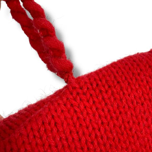 Jack B Quick Fuzzy Scotty Dog Knit Cardigan Sweater Size Medium Coin Purse - Picture 10 of 10